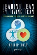 Cover: Leading Lean by Living Lean - Productivity Press