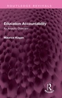 Cover: Education Accountability - Routledge