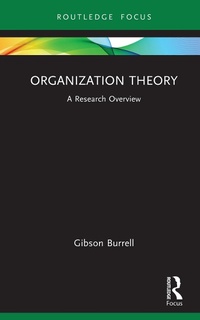 Abbildung von: Organization Theory - Routledge