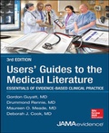 Cover: Users' Guides to the Medical Literature: Essentials of Evidence-Based Clinical Practice, Third Edition - McGraw-Hill Education
