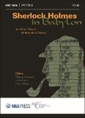 Cover: Sherlock Holmes in Babylon and Other Tales of Mathematical History - American Mathematical Society