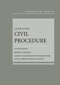 Abbildung von: Learning Civil Procedure - West Academic Press