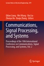 Cover: Communications, Signal Processing, and Systems - Springer
