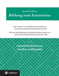 Cover: Bildung statt Fanatismus - Tredition