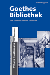Abbildung von: Goethes Bibliothek - Vittorio Klostermann Verlag