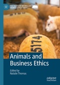 Cover: Animals and Business Ethics - Palgrave Macmillan
