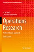 Cover: Operations Research - Springer