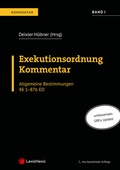 Cover: Exekutionsordnung Kommentar - Band I - LexisNexis Verlag ARD ORAC GmbH