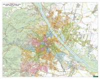 Abbildung von: Wien, Stadtplan 1:20.000, Poster, Plano in Rolle, freytag & berndt - Freytag-Berndt und ARTARIA