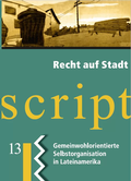 Cover: Recht auf Stadt - Informationsb&uuml;ro Nicaragua