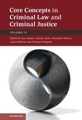 Cover: Core Concepts in Criminal Law and Criminal Justice: Volume 2 - Cambridge University Press