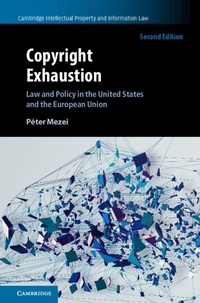 Abbildung von: Copyright Exhaustion - Cambridge University Press