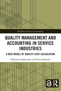 Abbildung von: Quality Management and Accounting in Service Industries - Routledge