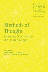 Abbildung von: Methods of Thought - Psychology Press Ltd