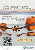 Cover: (Violin II part) Vesuvian Hits for String Quartet - Glissato Edizioni Musicali