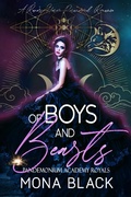 Cover: Of Boys and Beasts: a Reverse Harem Paranormal Romance (Pandemonium Academy Royals, #1) - Black Wing Press
