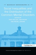 Cover: Social Inequalities and the Distribution of the Common Mental Disorders - Psychology Press Ltd