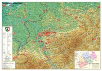 Abbildung von: Nordrhein-Westfalen physisch - Stiefel Eurocart