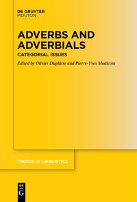 Abbildung von: Adverbs and Adverbials - De Gruyter Mouton