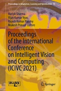 Cover: Proceedings of the International Conference on Intelligent Vision and Computing (ICIVC 2021) - Springer