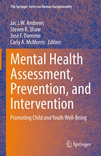 Bild: Mental Health Assessment, Prevention, and Intervention - Springer