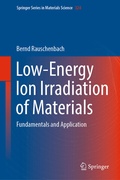 Cover: Low-Energy Ion Irradiation of Materials - Springer