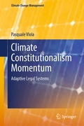 Cover: Climate Constitutionalism Momentum - Springer