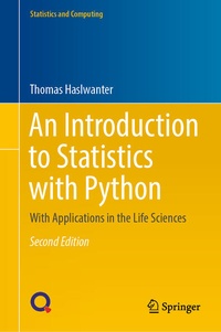 Enlarge image Cover: An Introduction to Statistics with Python - Springer