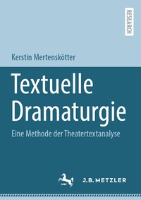 Abbildung von: Textuelle Dramaturgie - J.B. Metzler