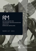 Cover: Mitteilungen des Deutschen Arch&auml;ologischen Instituts, R&ouml;mische Abteilung - Schnell & Steiner