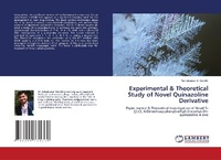 Abbildung von: Experimental & Theoretical Study of Novel Quinazoline Derivative - LAP Lambert Academic Publishing