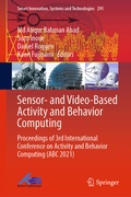 Cover: Sensor- and Video-Based Activity and Behavior Computing - Springer