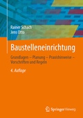 Cover: Baustelleneinrichtung - Springer Vieweg