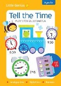 Cover: Little Genius - Pull The Tab Flash Cards - Tell the Time - Lake Press