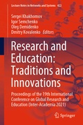 Cover: Research and Education: Traditions and Innovations - Springer