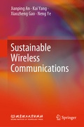 Cover: Sustainable Wireless Communications - Springer