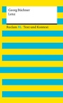 Cover: Lenz. Textausgabe mit Kommentar und Materialien - Reclam