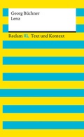 Cover: Lenz. Textausgabe mit Kommentar und Materialien - Reclam