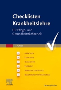 Abbildung von: Checklisten Krankheitslehre - Urban & Fischer
