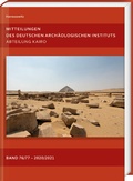 Cover: Mitteilungen des Deutschen Arch&auml;ologischen Instituts, Abteilung Kairo 76/77 (2020/2021) - Harrassowitz Verlag