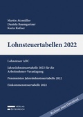 Cover: Lohnsteuertabellen 2022 - Verlag &Ouml;sterreich