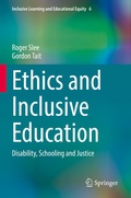 Cover: Ethics and Inclusive Education - Springer