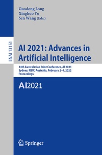 Enlarge image Cover: AI 2021: Advances in Artificial Intelligence - Springer
