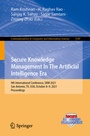 Cover: Secure Knowledge Management In The Artificial Intelligence Era - Springer
