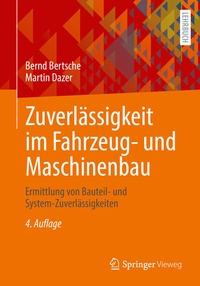 Abbildung von: Zuverlässigkeit im Fahrzeug- und Maschinenbau - Springer Vieweg