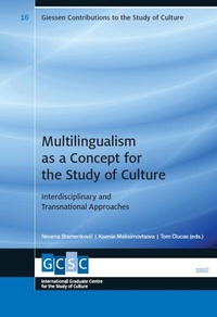Abbildung von: Multilingualism as a Concept for the Study of Culture - WVT Wissenschaftlicher Verlag Trier