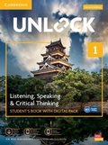 Cover: Unlock Level 1 Listening, Speaking and Critical Thinking Student's Book with Digital Pack - Cambridge University Press