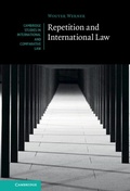 Cover: Repetition and International Law - Cambridge University Press