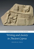 Cover: Writing and Society in Ancient Cyprus - Cambridge University Press