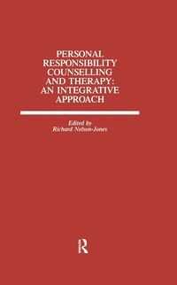 Abbildung von: Personal Responsibility Counselling And Therapy - Taylor & Francis